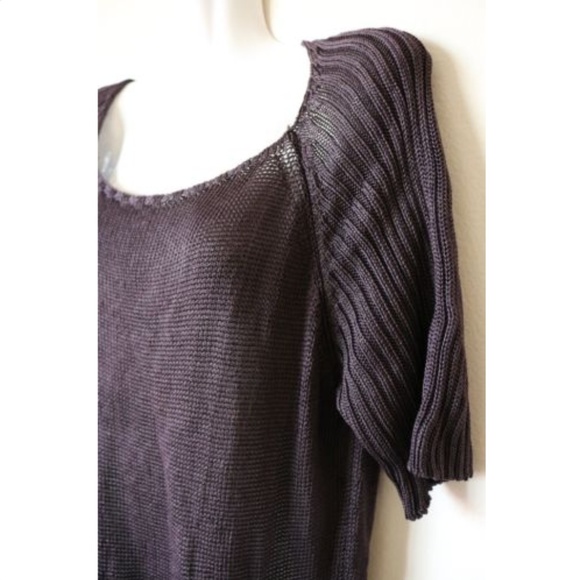 Marina Rinaldi Half-Sleeve Knit Sweater - Picture 4 of 7